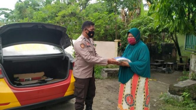 Percepat Herd Immunity, Polres Tanggamus Gelar Vaksinasi Kelilling