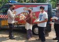Bantu Ringankan Beban Warga Dimassa PPKM Darurat, Polsek Pesanggrahan Distribusikan Sembako