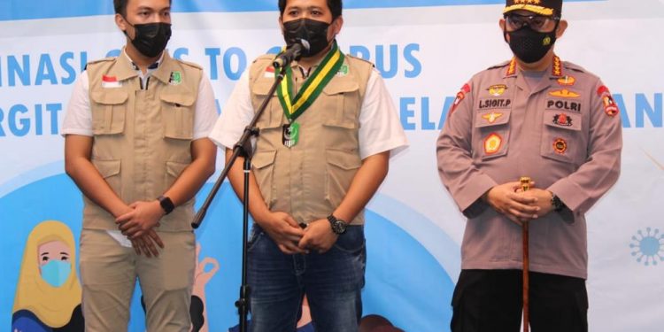 Hadiri Vaksinasi Massal, Kapolri Apresiasi PB SEMMI