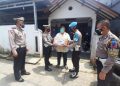 Hari Jadi Lalu Lintas Bhayangkara Ke 66 Polres Sukabumi Kota, Salurkan Paket Sembako