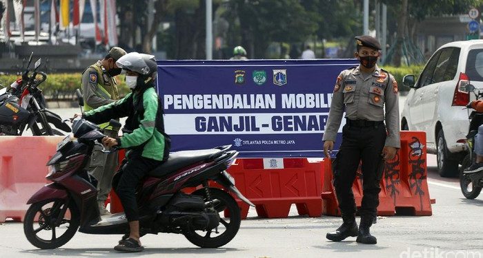 PPKM Jawa Bali Diperpanjang, Ganjil Genap di Jakarta Tetap Berlaku Hari Ini