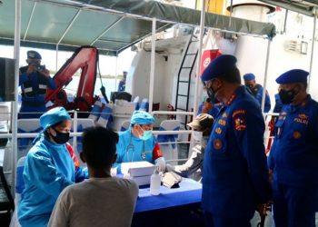 Baharkam Polri dukung vaksinasi jemput nelayan-ABK saat berlayar