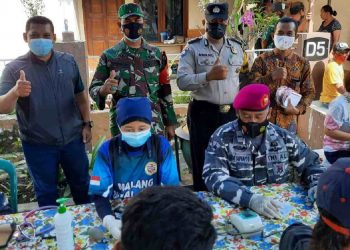 Pemkot Malang TNI POLRI Gencarkan Program Vaksinasi Mulai Tingkat Kelurahan