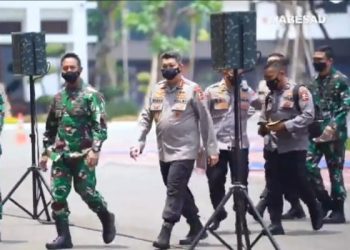 Penandatanganan Kerja Sama Pendidikan antara TNI AD dan Polri