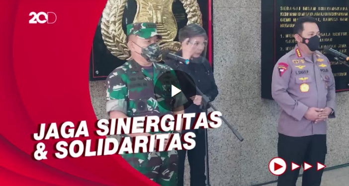Dikunjungi KSAD Dudung, Kapolri: Sinergitas TNI-Polri Makin Dioptimalkan