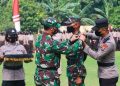Latihan Integrasi Dikmaba TNI AD dan Diktukba Polri Tahun 2021 di SPN Polda Jatim