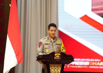 Operasi Puri Agung POLRI menggelar latihan praoperasi (Latpraops) untuk pengamanan High-Level Forum on Multi-Stakeholders Partnerships (HLF MSP) dan Indonesia-Africa Forum (IAF) ke-2