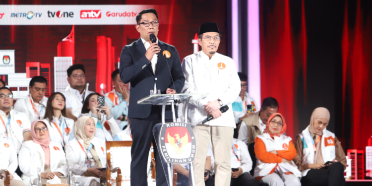 Ridwan Kamil Suswono Usung Solusi Waduk dan Sumur Resapan untuk Atasi Banjir Jakarta