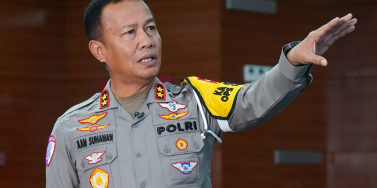 Kakorlantas Atur Strategi di Libur Nataru
