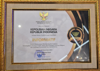 Polri Raih Predikat Informatif Dalam Penganugerahan KIP 2024Polri Raih Predikat Informatif Dalam Penganugerahan KIP 2024