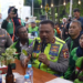 Kakorlantas Polri Kunjungi Warkop Ojol Kamtibmas Surabaya, Perkuat Silaturahmi dengan Driver Online