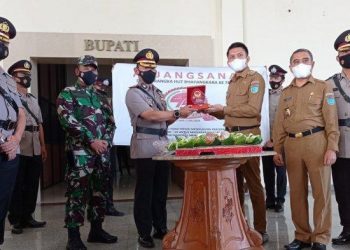 Jelang HUT Bhayangkara ke-75, Kapolres Ogan Ilir Laksanakan Giat Anjangsana ke Forkompinda