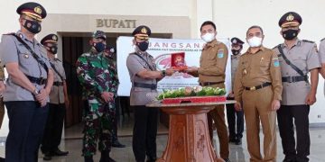 Jelang HUT Bhayangkara ke-75, Kapolres Ogan Ilir Laksanakan Giat Anjangsana ke Forkompinda