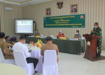 TNI-Polri dan Pemko Palangka Raya Bersinergi Tuntaskan Vaksinasi Covid-19