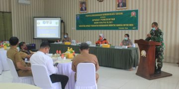 TNI-Polri dan Pemko Palangka Raya Bersinergi Tuntaskan Vaksinasi Covid-19