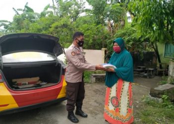 Percepat Herd Immunity, Polres Tanggamus Gelar Vaksinasi Kelilling