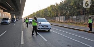 Polisi Sebut Jumlah Kendaraan Keluar-Masuk Jakarta Lewat Tol Turun 40 Persen