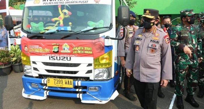 Kapolri Gelar Posko PPKM di Pasar, Pastikan Perekonomian dan Protokol Kesehatan Berjalan