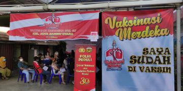 Sukseskan Vaksin Merdeka, Polsek Tanjung Duren Siapkan Hadiah Buat Warga