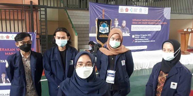 Dorong Percepatan Kekebalan Komunal, UIN Syarif Hidayatullah Gelar Vaksinasi Mahasiswa