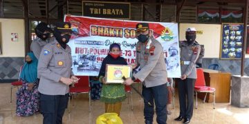 Jelang HUT Polwan Ke-73, Srikandi Polres Salatiga Gelar Baksos