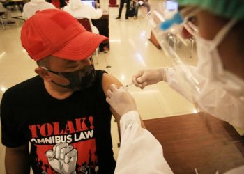 KSPI dan Polri Gelar Vaksinasi Presisi untuk 30 Ribu Buruh di Jabar