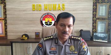 Polda Lampung Bagikan Makanan untuk Warga Terdampak Covid-19 dan PPKM