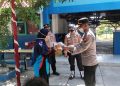 Polres Pemalang Kejar Target Vaksinasi, Bagikan Doorprize pada Pelajar dan Warga