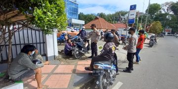 Polres Tana Toraja Tingkatkan Pendisiplinan Prokes Penerapan PPKM Level III