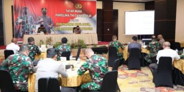 Rapat Bersama Forkopimda Papua, Panglima TNI dan Kapolri Pastikan Kesiapan PON