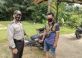 Cegah Gangguan Kamtibmas Polsek Air Besar Lakukan Patroli Rutin