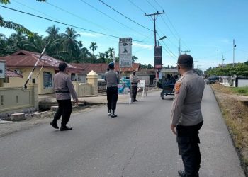 Disiplinkan Warga Patuhi Prokes, Polsek Sei Kepayang Gelar Operasi Yustisi