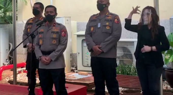 Kapolri Pimpin Upacara Kenaikan Pangkat 11 Pati Polri