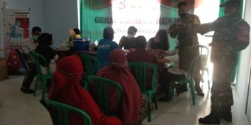 Vaksin Presisi Polri,Vaksinasi di Wilayah Hukum Polres Sumbawa Barat Sebanyak 900 orang