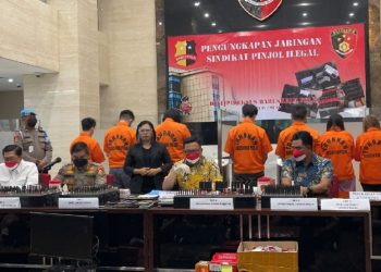 Geledah Tujuh Kantor Pinjol Ilegal di Jakarta, Polri Tangkap 7 Tersangka