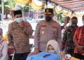 Kapolda Malut Tinjau Vaksinasi Covid-19 di SMA Negeri 1 Mota Ternate