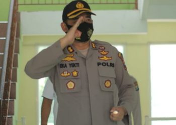 Kapolres Pimpin Vaksinasi Serentak bagi Pelajar MAN Lumajang Dipantau Panglima TNI dan Kapolri.