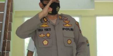 Kapolres Pimpin Vaksinasi Serentak bagi Pelajar MAN Lumajang Dipantau Panglima TNI dan Kapolri.
