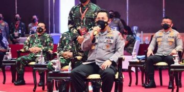 Kapolri Tekankan TNI-Polri Terus Bersinergi Wujudkan Target Vaksinasi Presiden Jokowi