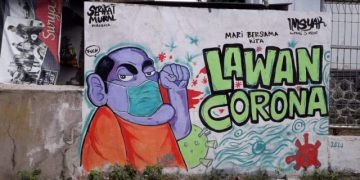 Polda Maluku Gelar Lomba Bhayangkara Mural Festival 2021 Dengan Tema Covid-19