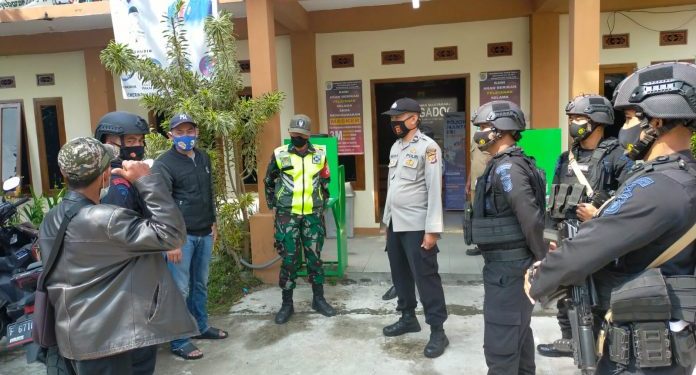 Sambang Kantor Instansi Sinergitas TNI-POLRI Dalam Rangka Kegiatan 3 Pilar Kamtibmas