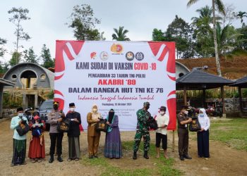 Simak Pesan Kabareskrim Polri Di Giat Alumni Akabri 1989 Gelar Vaksinasi Dan Baksos Di  Ponpes Tahfidz Irhamna Bil Qur’an Pandeglang
