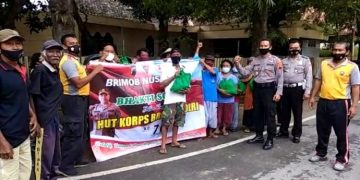 Eks Brimob Polres Blora Gelar Bakti Sosial Jelang HUT Brimob Ke 76