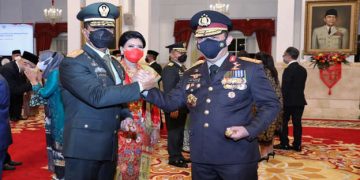 Kapolri Sambut Andika Perkasa: Semoga TNI-Polri Semakin Kuat