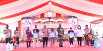 Kapolri Beri Dukungan Psikososial ke Anak Terdampak Covid-19