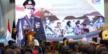 Kapolri Buka IAWP ke-58 : Polri Terbuka Untuk Kaum Adam dan Hawa