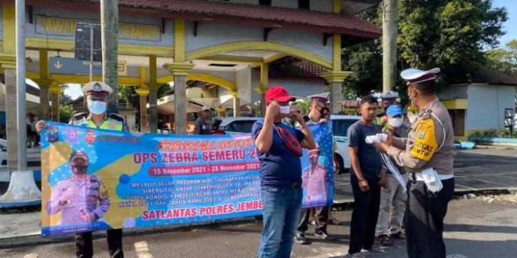 Operasi Zebra 2021, Polisi Sasar Warga Tak Pakai Masker