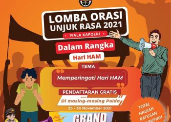 Peringati Hari HAM Sedunia, Polri Gelar Lomba Orasi