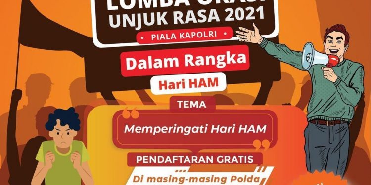 Peringati Hari HAM Sedunia, Polri Gelar Lomba Orasi