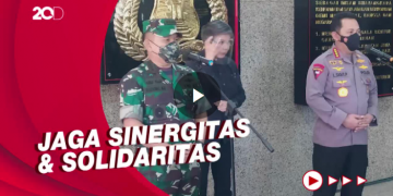 Dikunjungi KSAD Dudung, Kapolri: Sinergitas TNI-Polri Makin Dioptimalkan